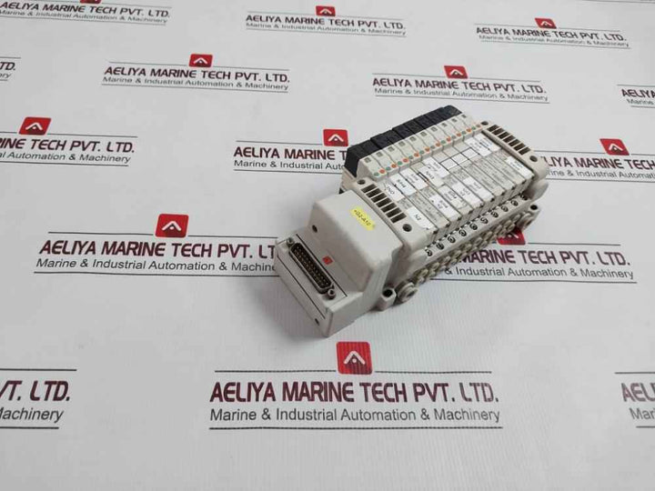Smc Vqc1-lok005 Valve Terminal With 10 Solenoid Valve 0.15-0.7mpa Dc24v 0.5w