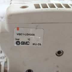 Smc Vqc1-lok005 Valve Terminal With 10 Solenoid Valve 0.15-0.7mpa Dc24v 0.5w