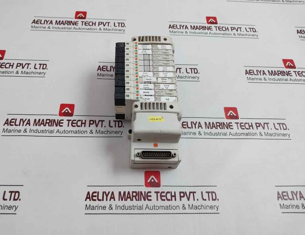Smc Vqc1-lok005 Valve Terminal With 10 Solenoid Valve 0.15-0.7mpa Dc24v 0.5w