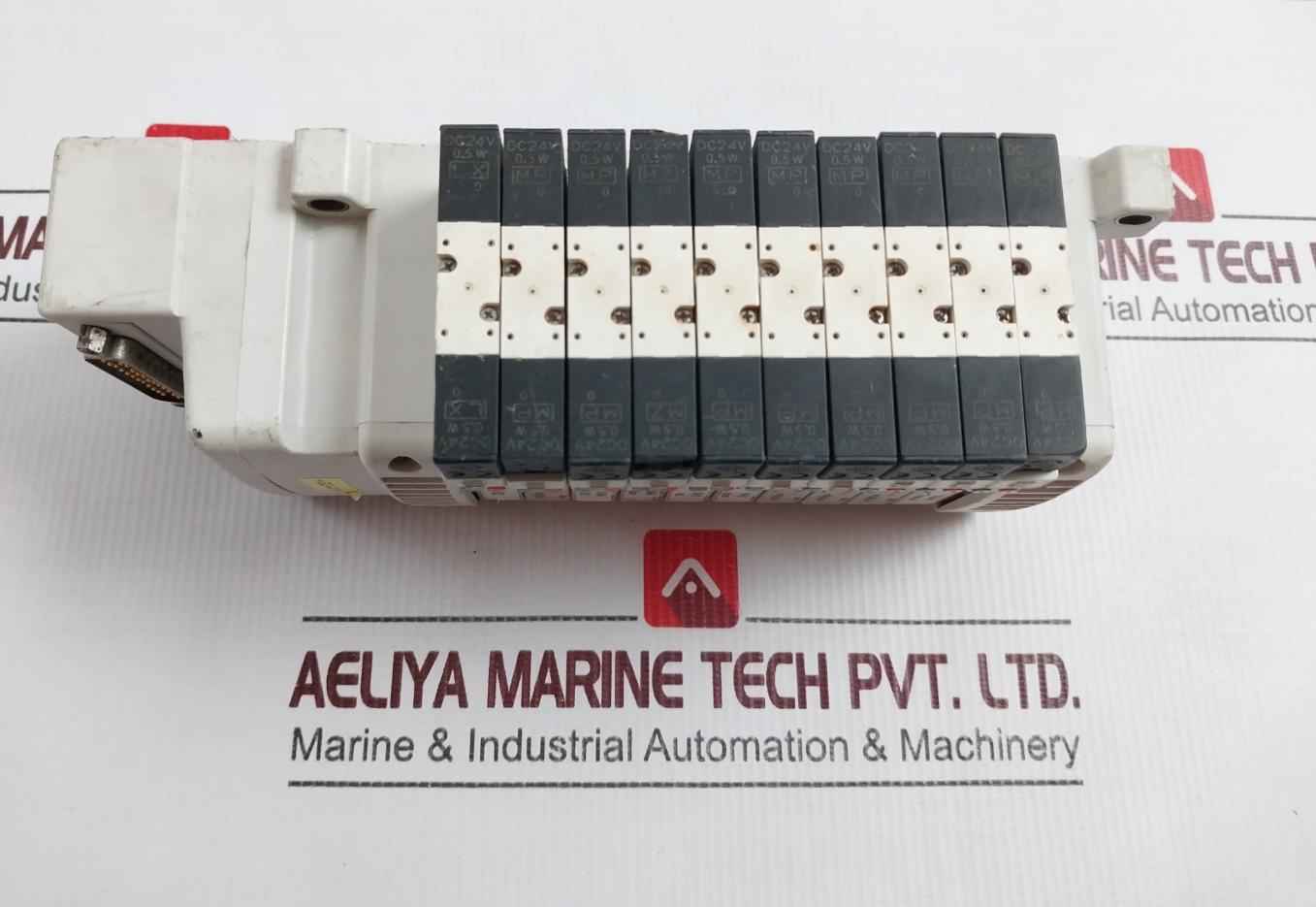 Smc Vqc1-lok005 Valve Terminal With 10 Solenoid Valve 0.15-0.7mpa Dc24v 0.5w