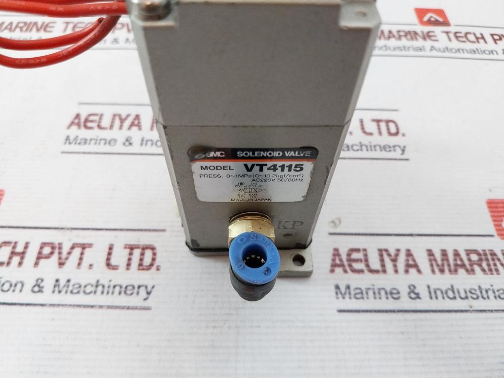 Smc Vt4115 Solenoid Valve Ac 220V 50/60Hz