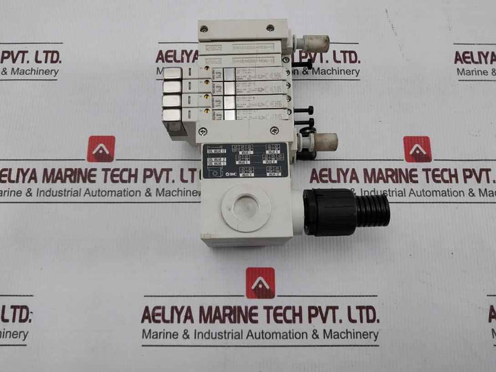 Smc Vv5Q11-06C6Tn-q Solenoid Valve Manifold 0.1-1.0 Mpa Vq1100Kn-5B1-q