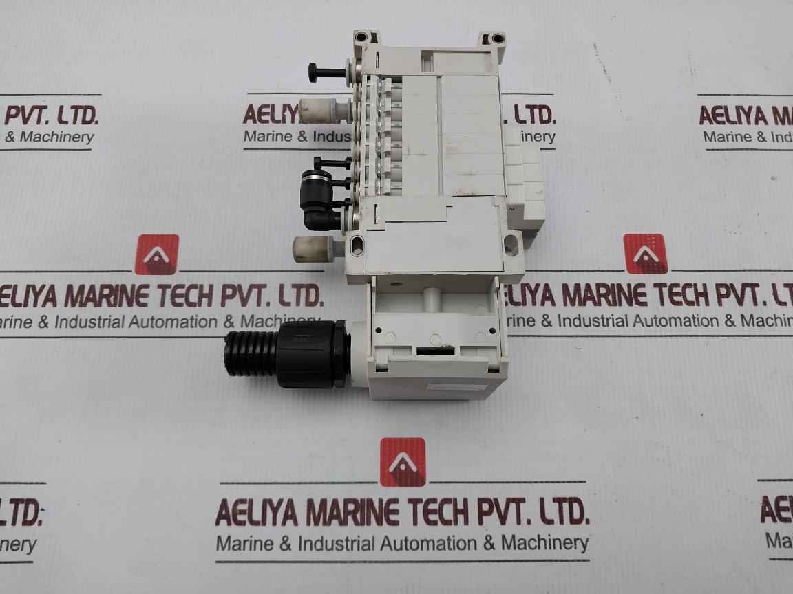 Smc Vv5Q11-06C6Tn-q Solenoid Valve Manifold 0.1-1.0 Mpa Vq1100Kn-5B1-q