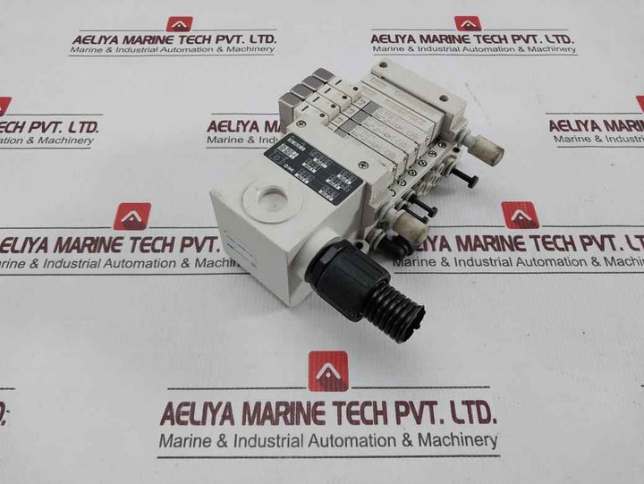 Smc Vv5Q11-06C6Tn-q Solenoid Valve Manifold 0.1-1.0 Mpa Vq1100Kn-5B1-q