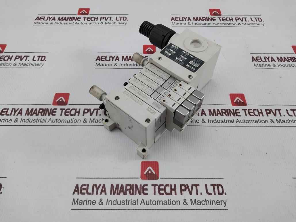 Smc Vv5Q11-06C6Tn-q Solenoid Valve Manifold 0.1-1.0 Mpa Vq1100Kn-5B1-q