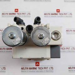 Smc Vv5Q51-03Btu-w-q Pneumatic Solenoid Valve Manifold