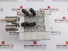 Smc Vv5Q51-03Btu-w-q Pneumatic Solenoid Valve Manifold