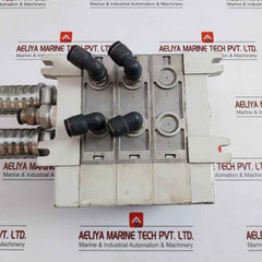 Smc Vv5Q51-03Btu-w-q Pneumatic Solenoid Valve Manifold