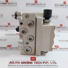 Smc Vv5Q51-03Btu-w-q Pneumatic Solenoid Valve Manifold