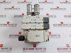 Smc Vv5Q51-03Btu-w-q Pneumatic Solenoid Valve Manifold