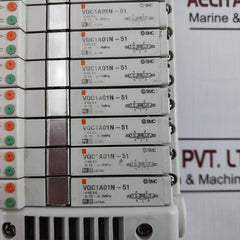 Smc Vv5Qc1-lno096 Valve Terminal With 10 Solenoid Valves 24Vdc A 0.15-0.7Mpa