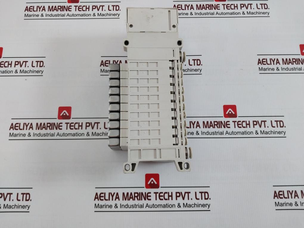 Smc Vv5Qc1-lno096 Valve Terminal With 10 Solenoid Valves 24Vdc A 0.15-0.7Mpa