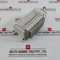 Smc Vv5Qc1-lno096 Valve Terminal With 10 Solenoid Valves 24Vdc A 0.15-0.7Mpa