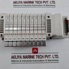 Smc Vv5Qc1-lno096 Valve Terminal With 10 Solenoid Valves 24Vdc A 0.15-0.7Mpa