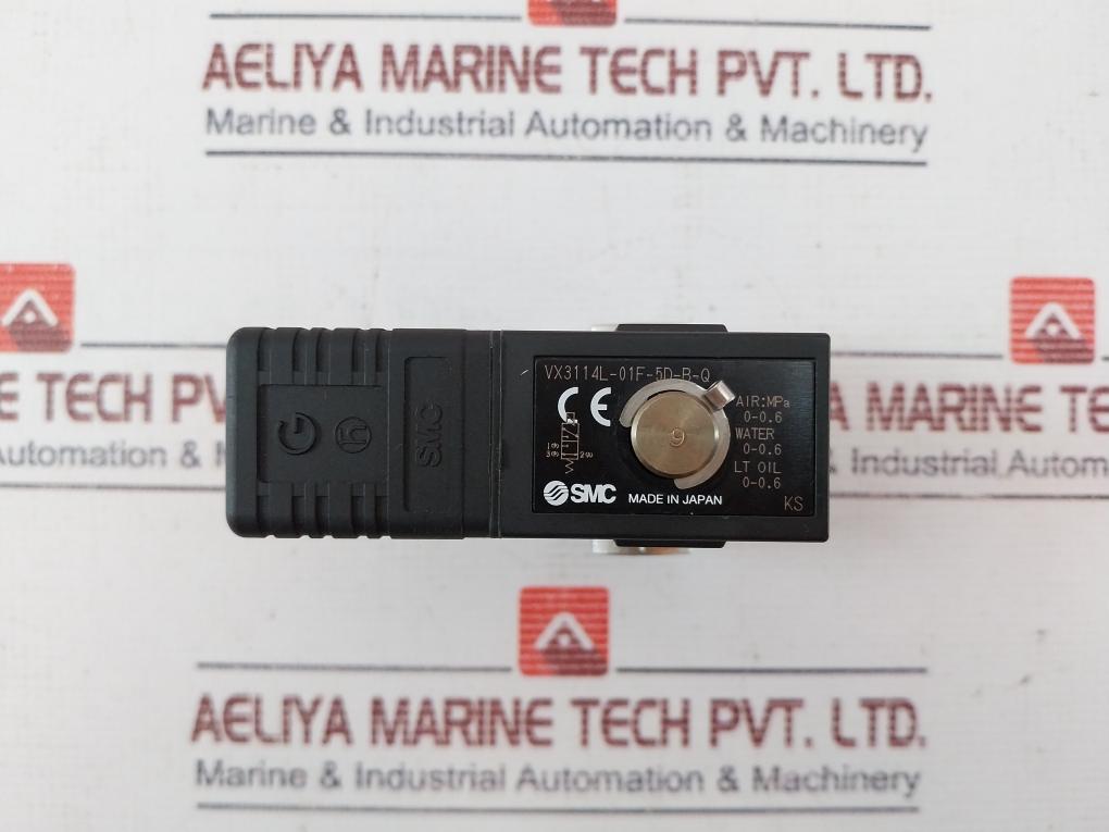 Smc Vx3114L-01F-5D-b-q Solenoid Valve Dc24V Class. B Mpa 0-0.6