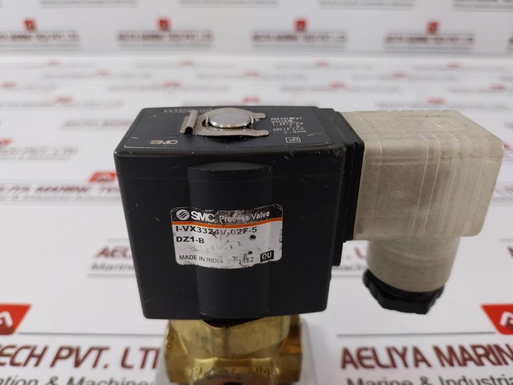 Smc Vx3324v-02f-5dz1-b Direct Operated 3 Port Solenoid Process Valve