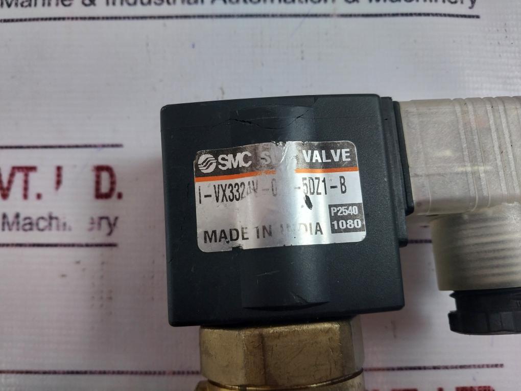 Smc Vx3324v-02f-5dz1-b Solenoid Valve Dc24v 2.2mm