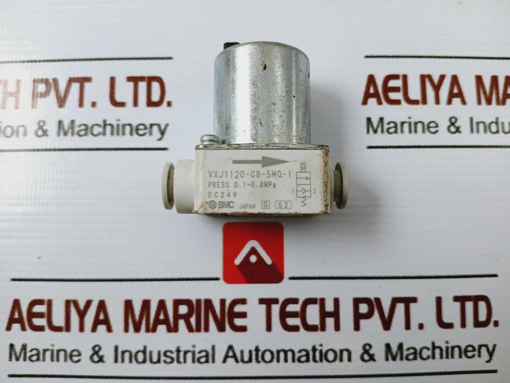 SMC VXJ1120-C8-5M0-1 Valve 0.1-0.8MPA DC 24V