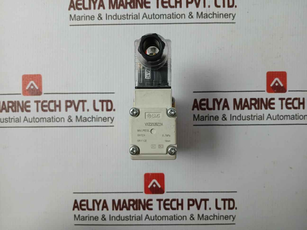 Smc Vxz232Bz2A 2 Port Pilot Operated Solenoid Valve 0.7Mpa Dc 24V 7W