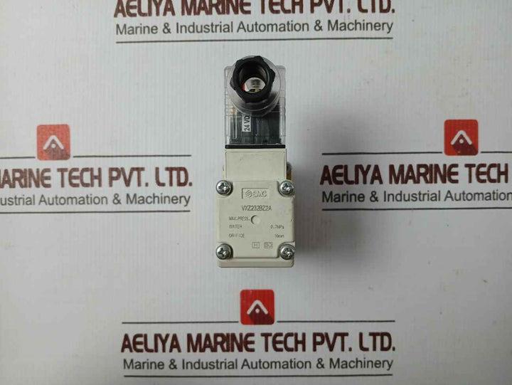 Smc Vxz232Bz2A 2 Port Pilot Operated Solenoid Valve 0.7Mpa Dc 24V 7W