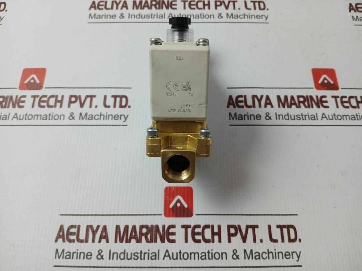 Smc Vxz232Bz2A 2 Port Pilot Operated Solenoid Valve 0.7Mpa Dc 24V 7W