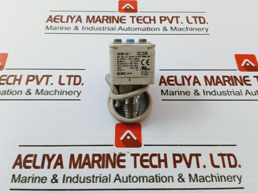 SMC ZSE80F-A2-T Digital Pressure Switch Assembly 12-24VDC