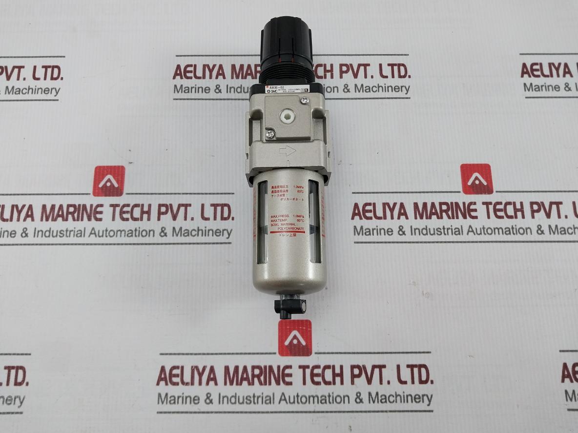 Smc Aw30-02 Filter Regulator 0.05-0.85Mpa
