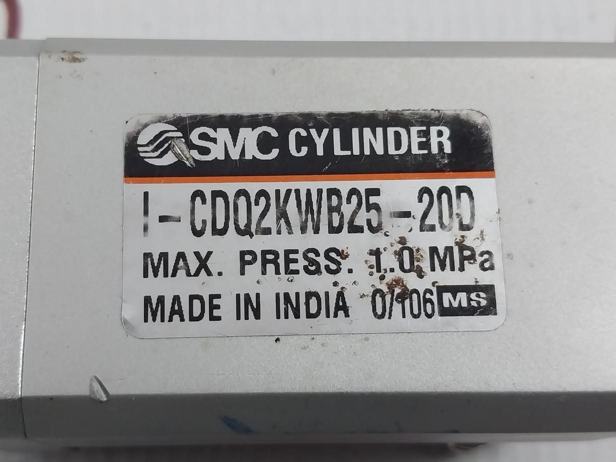 Smc I-cdq2Kwb25-20D Compact Cylinder 1.0 Mpa