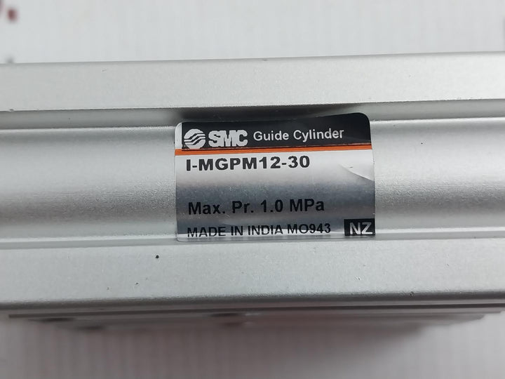 Smc I-mgpm12-30 Guide Cylinder Max. Pr. 1.0 Mpa