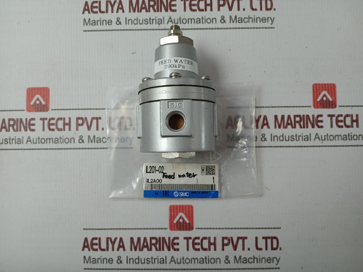 Smc Il201-02 Lock-up Valve 290Kpa 0.14-0.7Mpa