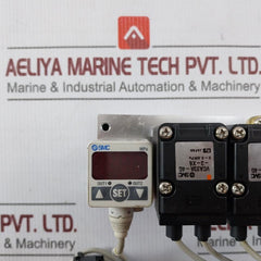 Smc Vca23A-4G-3-x6 Manifold Assembly Of Pneumatic Solenoid Valve Ac200V 50/60Hz