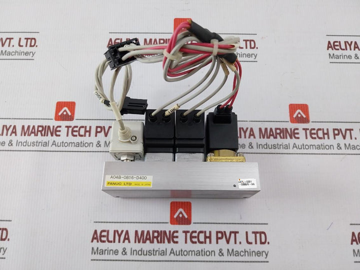 Smc Vca23A-4G-3-x6 Manifold Assembly Of Pneumatic Solenoid Valve Ac200V 50/60Hz