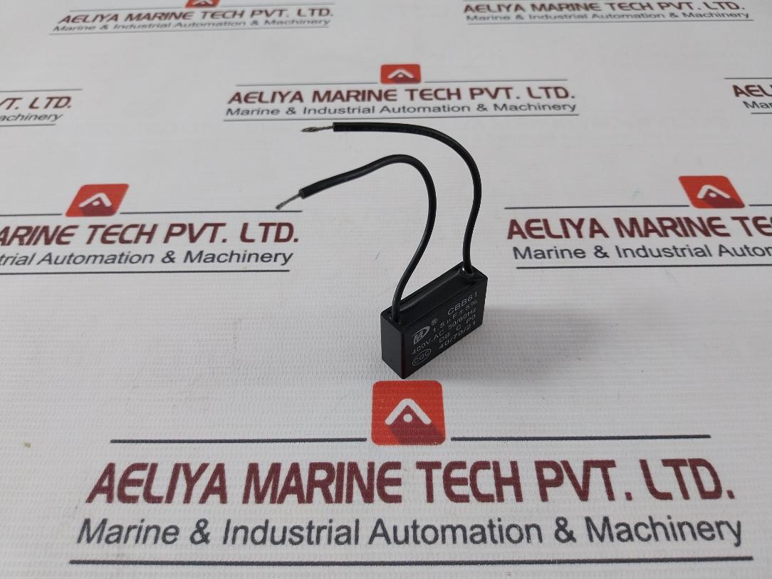 Smiler Cbb61 Motor Running Capacitor 400 Vac 50/60 Hz