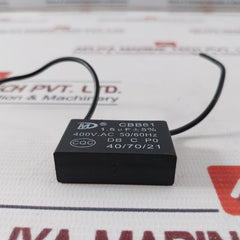 Smiler Cbb61 Motor Running Capacitor 400 Vac 50/60 Hz