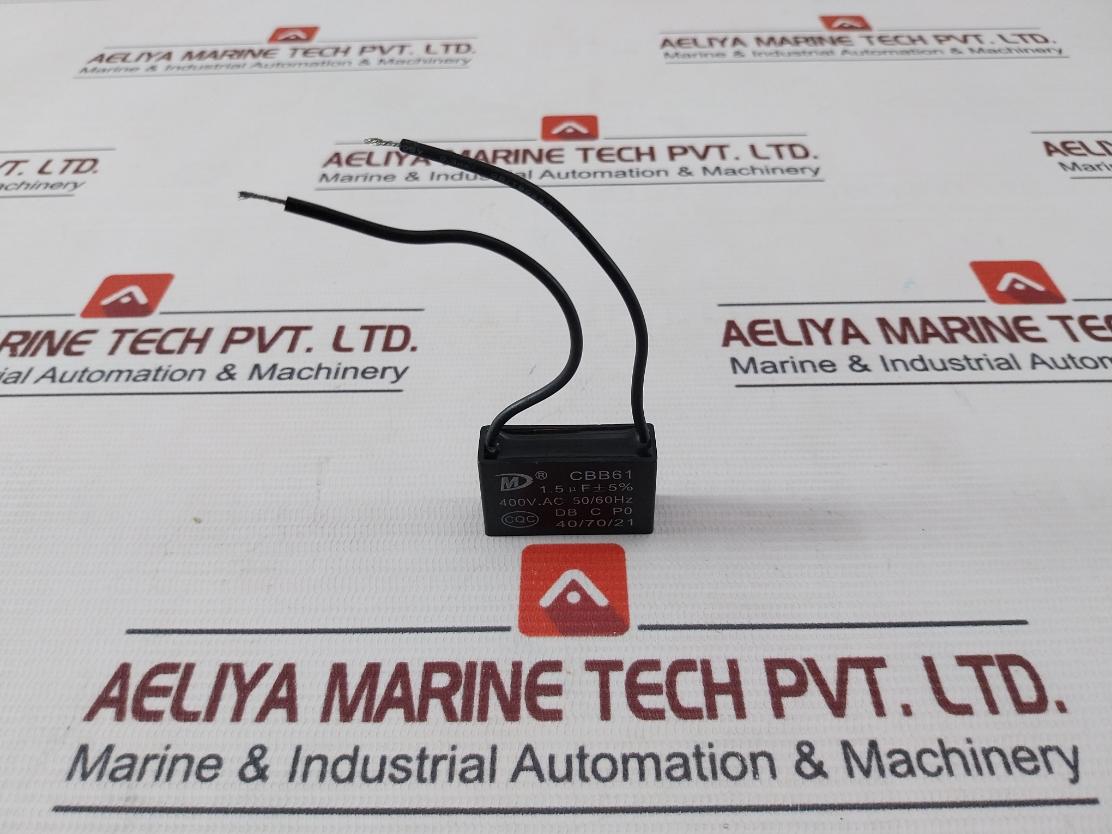 Smiler Cbb61 Motor Running Capacitor 400 Vac 50/60 Hz