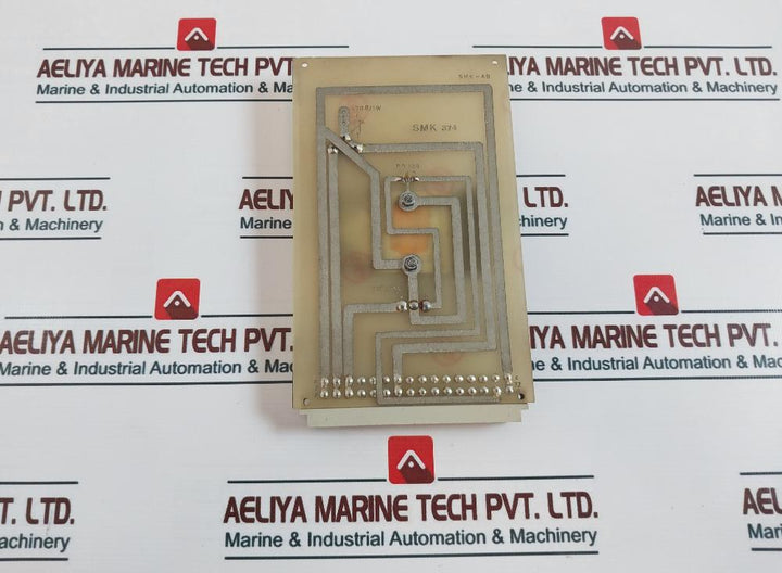 SMK 374 TIP 3055 NPN Silicon Power Transistor Printed Circuit Board