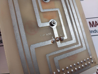 SMK 374 TIP 3055 NPN Silicon Power Transistor Printed Circuit Board