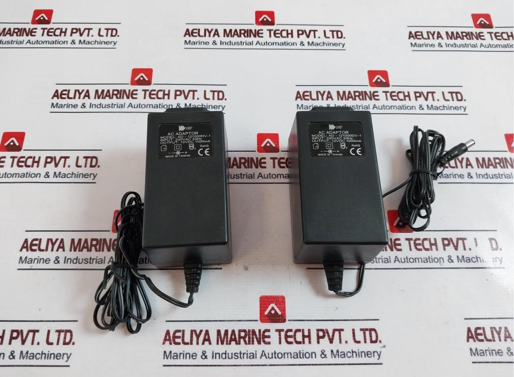 SMP AD-121000DV-1 AC Adaptor 1000mA 12VDC