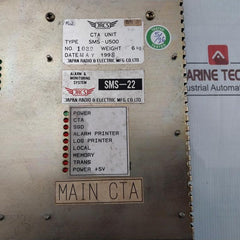 Sms -u500 Jrcs Cta Unit Alarm Monitoring System