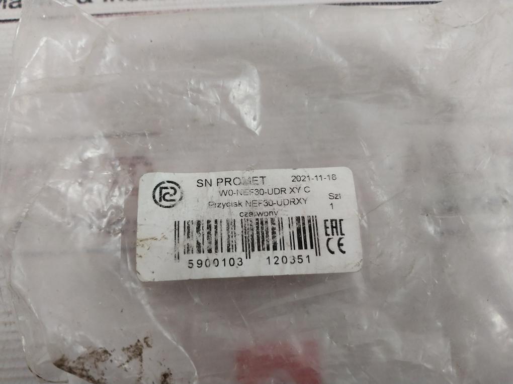 Sn Promet Przycisk Nef30-udrxy Pushbutton Switch Ip66