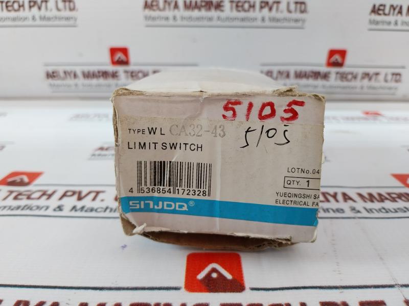 Snjdq Wlca32-43 Limit Switch Ip66 380v 10a Ac-15 250v 6a Dc-13 220v 0.3a