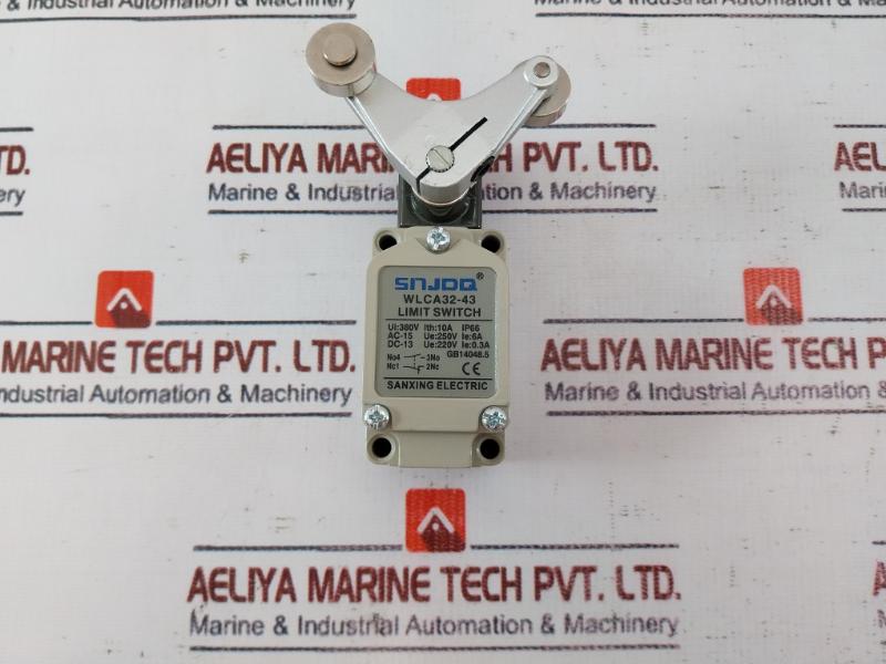 Snjdq Wlca32-43 Limit Switch Ip66 380v 10a Ac-15 250v 6a Dc-13 220v 0.3a