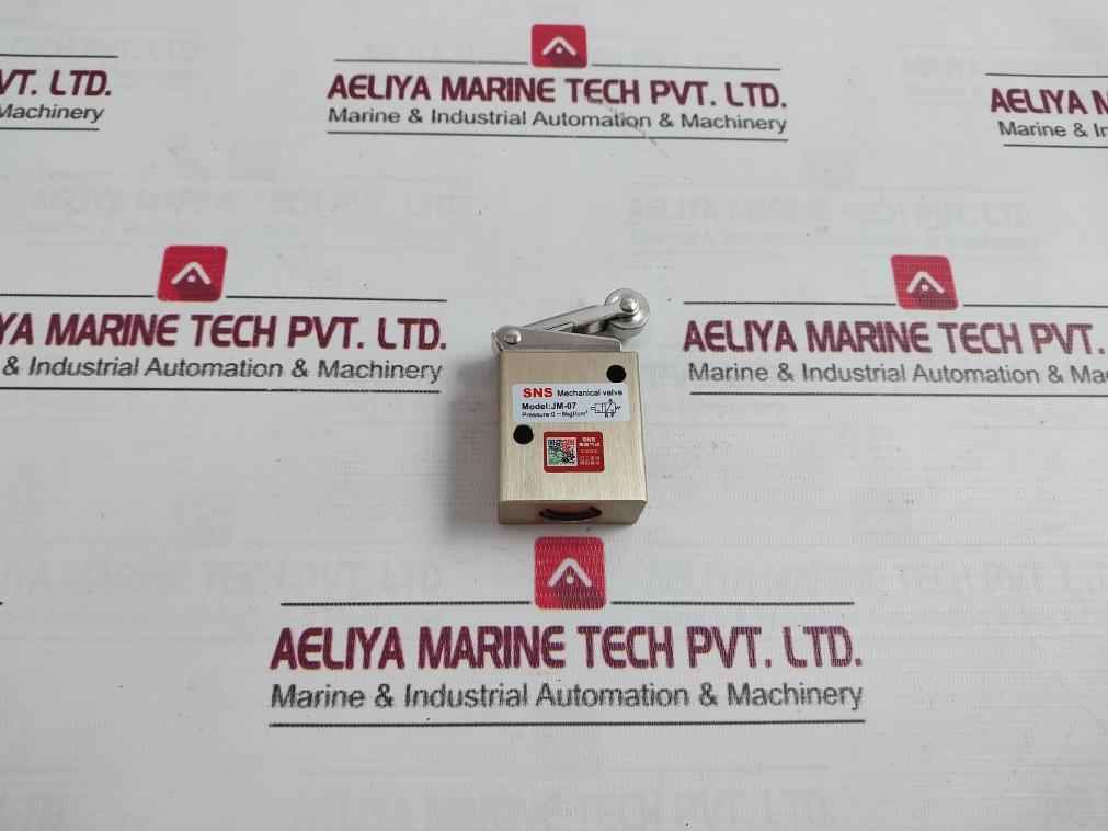 Sns Jm-07 Pneumatic Mechanical Valve For Roller Type 2 Position 3 Way
