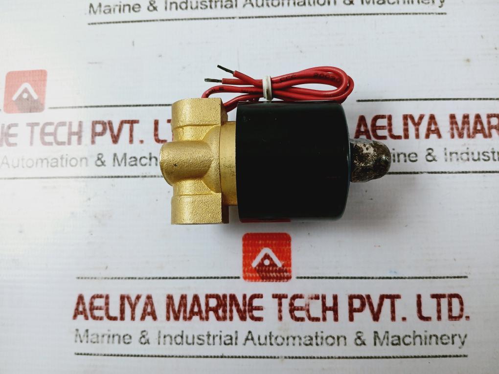 Sns Pneumatic 2W-025-08 Series Solenoid Valve Pneumatic Brass High Temperature
