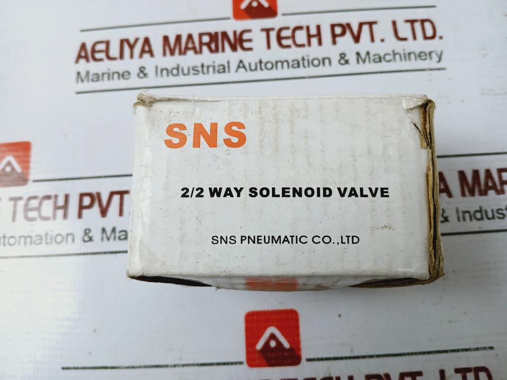 Sns Pneumatic 2W-025-08 Series Solenoid Valve Pneumatic Brass High Temperature