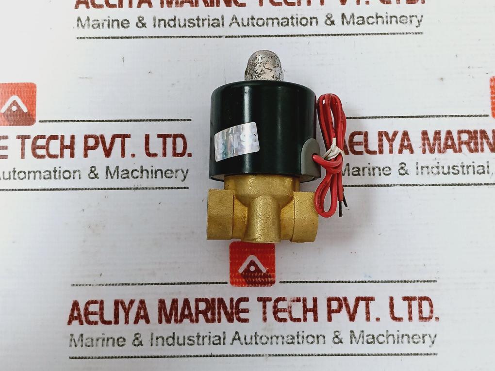 Sns Pneumatic 2W-025-08 Series Solenoid Valve Pneumatic Brass High Temperature