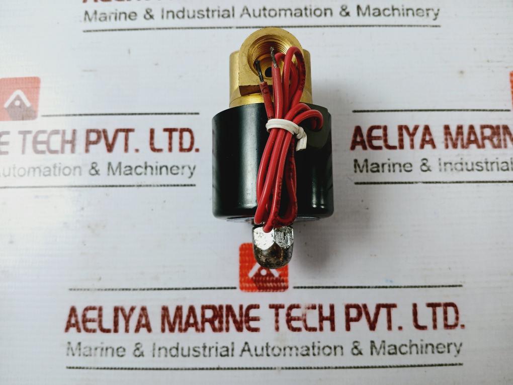 Sns Pneumatic 2W-025-08 Series Solenoid Valve Pneumatic Brass High Temperature