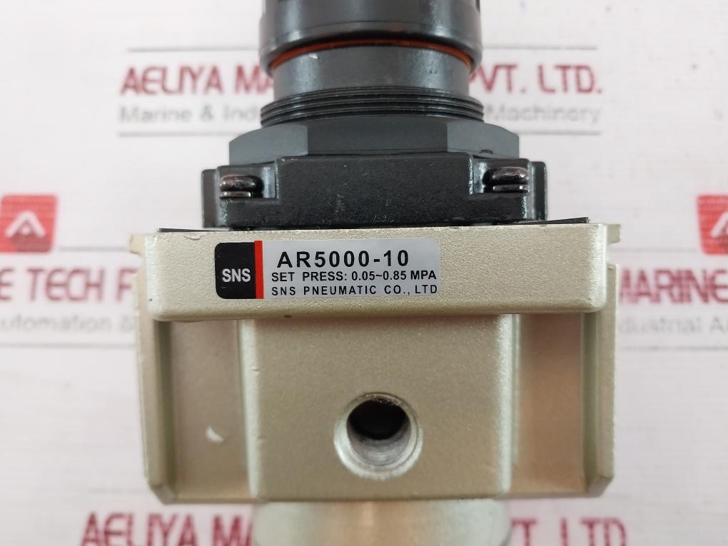 Sns Pneumatic Ar5000-10 Air Pressure Regulator 0.05~0.85 Mpa