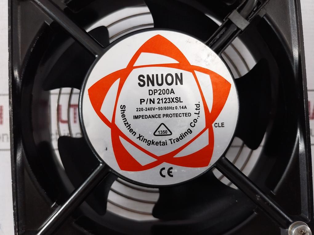 Snuon Dp200A Axial Ac Fan 2123Xsl 220-240V 50/60Hz 0.14A