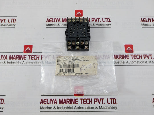 Societe’ Electro-Nav Evpl 5 Relay Base